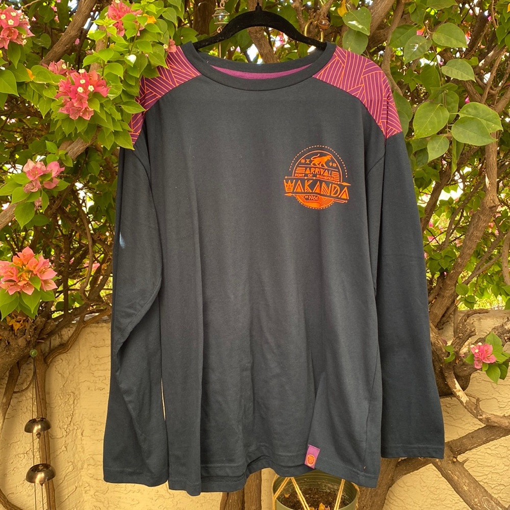Wakanda Marvel Long Sleeve Shirt